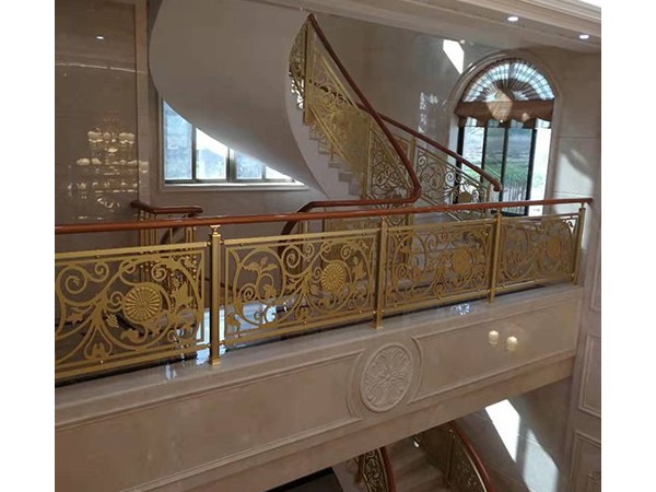 自建別墅如何選擇銅樓梯扶手？