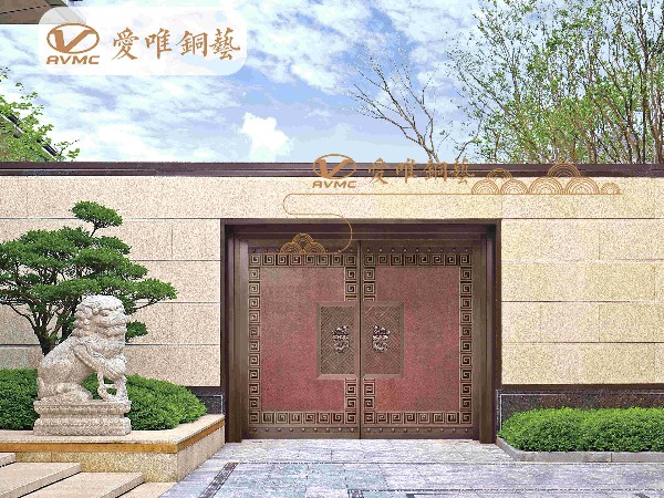 怎樣在市面上選擇合適的別墅銅門(mén)呢？