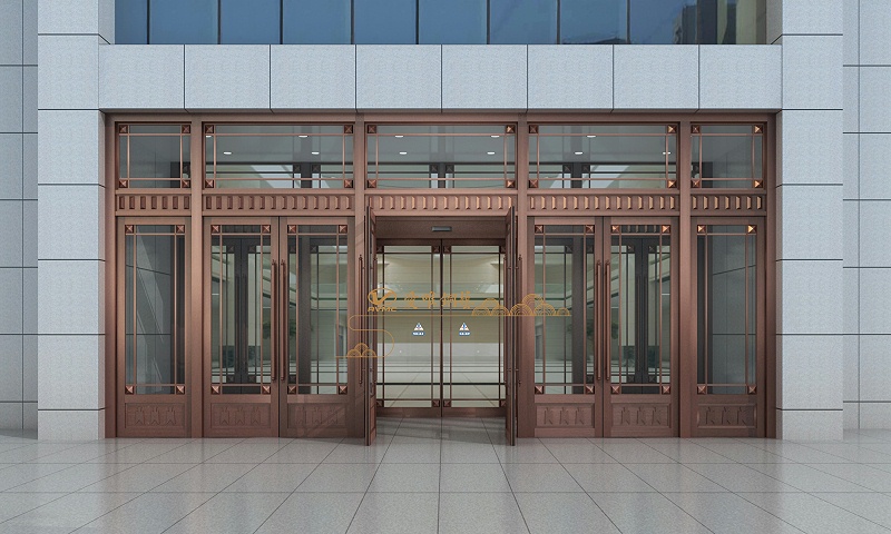 愛(ài)唯銅門(mén)酒店銅門(mén)