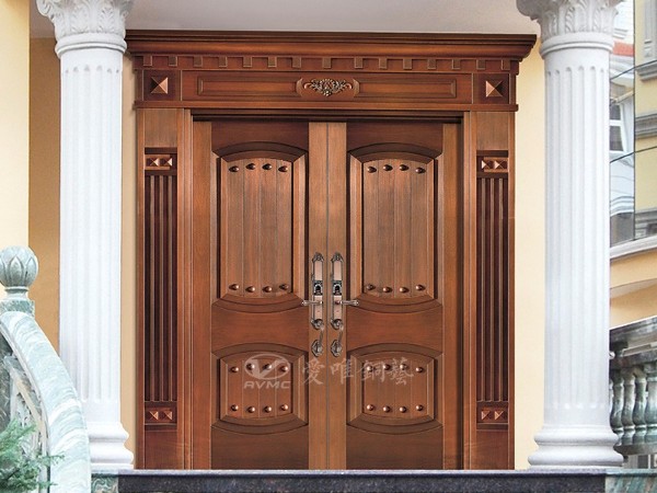 別墅銅門的銅工藝為現代科學技術的結合